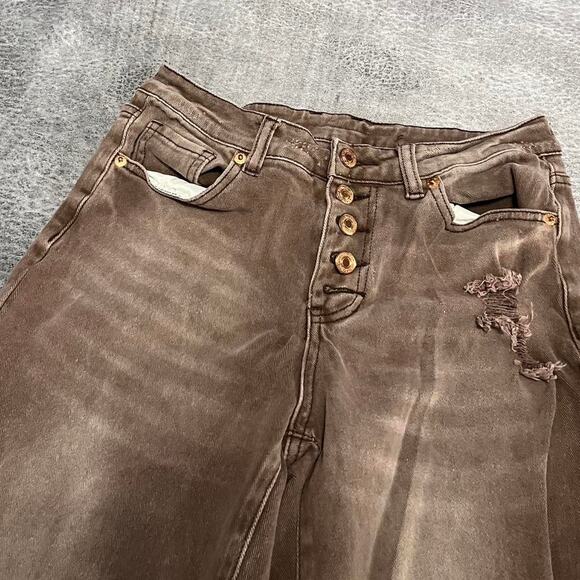 Distressed slim distressed pants - Picture 3 of 7